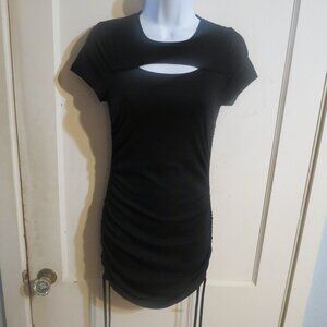 ULTRA FLIRT Women's Short Sleeve Mini Evening Body Dress sz xs